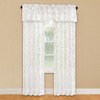 Collections Etc Sheer Floral Embroidered Rod Pocket Curtains - 3 of 4