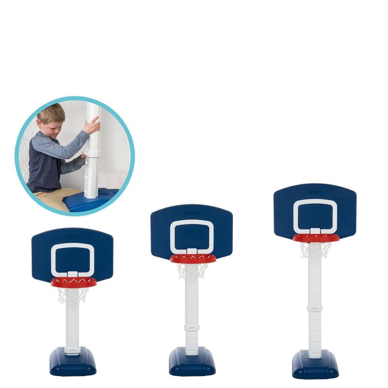 GoSports Kids&#39; Tot Shot Modern Basketball Toy Hoop Set - 3pc, 4 of 7