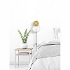 Elegant Lighting Wesson 1 light Chrome and Clear plug in wall sconce - 2 of 4
