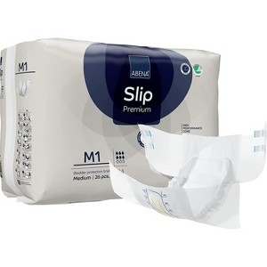 Abena Slip, Premium Incontinence Briefs, Level 1 Lighter Absorbency (Medium To XX Large Sizes) - 1 of 3