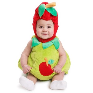 Dress Up America Sugar Sweet Baby Apple Costume - 1 of 3