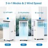 8000/10000 btu Portable Air Conditioner - 3 of 4