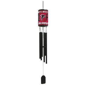 NFL Wind Chime, #1 Fan with Team Logo - Atlanta Falcons - 1 of 2
