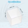 Unique Bargains Large Square Resin Mould Silicone Decorative Crafts Resin Mould - 2 of 4