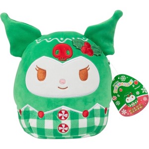 Squishmallows Original 8-Inch Kuromi - Official Jazwares Hello Kitty Plush - Collectible Sanrio Stuffed Animal Toy - Gift for Kids, Girls & Boys - 1 of 4