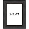 PosterPalooza | Photo Size Traditional Black Picture Frame - UV Acrylic, Foam Board Backing, Hanging Hardware - 2 of 4