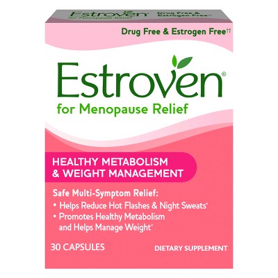 Estroven Menopause Relief With Weight Management Dietary Supplement ...