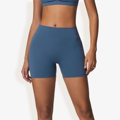 Anna-Kaci Active Women's High Waist Compression Workout Shorts for Running and Yoga