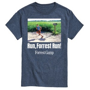 Men's - Forrest Gump - Run Forrest Run Short Sleeve Graphic T-Shirt - 1 of 4