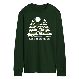 Men's - Instant Message - Take It Outside Long Sleeve Graphic T-Shirt - 1 of 3