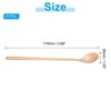 Unique Bargains 304 Stainless Steel Long Handle Coffee Iced Mixing Tea Spoon 6 Pcs - 2 of 4