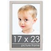 PosterPalooza | Modernist White Picture Frame - UV Acrylic, Foam Board Backing, Hanging Hardware - 2 of 4