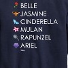 Boys' - Disney - Princess List Icons Graphic Long Sleeve Fleece Sweatshirt - 2 of 4