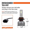 SYLVANIA 9012 LED -  Fog Lights For Cars and Trucks - Headlight Bulbs for Off Road Powersports - 6000k Cool White LED Light - Long-Lasting Bulbs - 4 of 4
