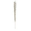 Kurt Adler Glass Ornaments for Christmas Tree, Icicles with Silver Glitter, Assorted (Pack of 4) - 2 of 3