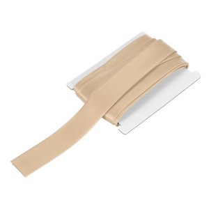Unique Bargains Satin Quilting Hemming Binding DIY Craft Double-Fold Bias Tape - 1 of 4