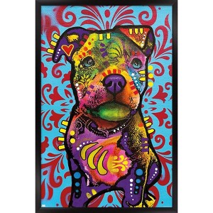 Trends International Dean Russo - Pittie Pup Framed Wall Poster Prints - 1 of 4