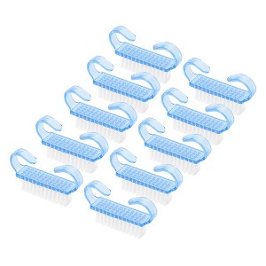 Unique Bargains Durable Horn Nail Cleaning Brush Small 10 Pcs - 1 of 4