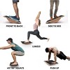 Balance Board for Adults, Wooden Wobble Board for Core Strength, Ankle Therapy & Stability Training - 4 of 4