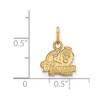 Black Bow Jewelry 14k Yellow Gold Old Dominion Monarchs NCAA Extra Small Pendant - 2 of 3