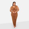 Rebdolls Women's Samira Sheer Glitter Mesh Cowl Neck Maxi Bodycon Dress - 2 of 3