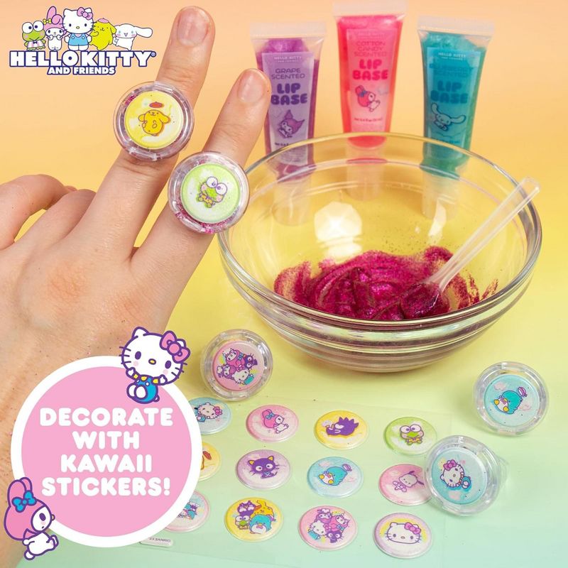 Horizon Group USA, Inc. Sanrio Hello Kitty and Friends Shimmer Lip Gloss Making Kit, 3 of 7