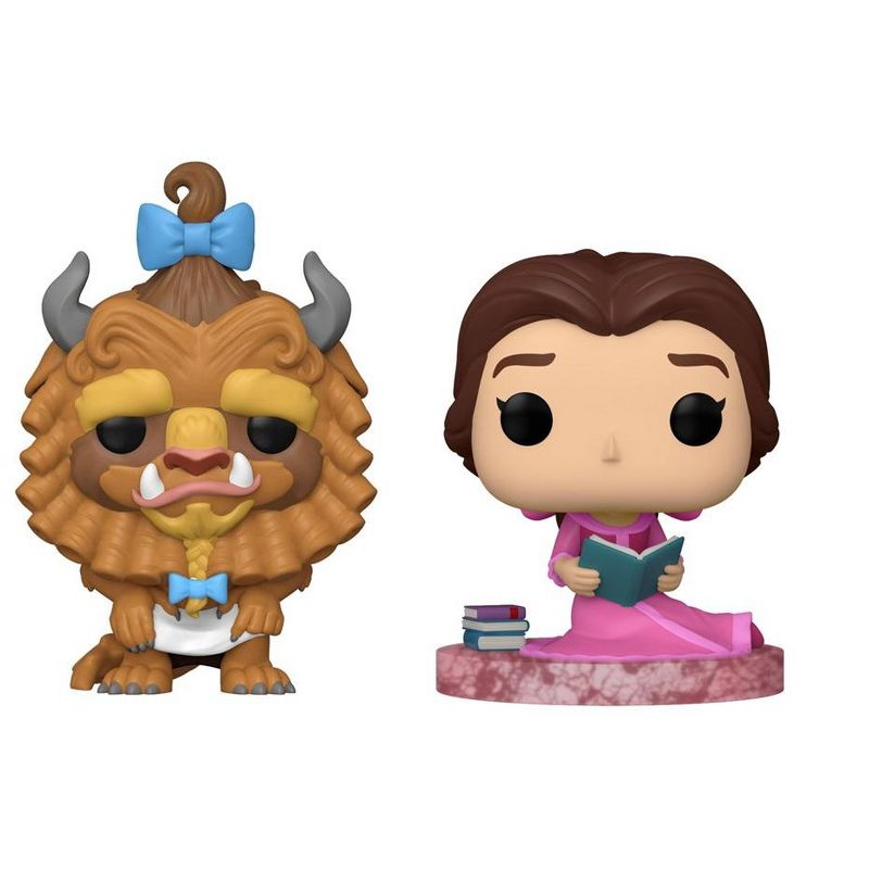 Funko 2 pack Disney Beauty and The Beast: Belle and The Beast #1135, #1021, 1 of 4