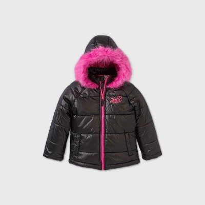 target girls puffer jacket