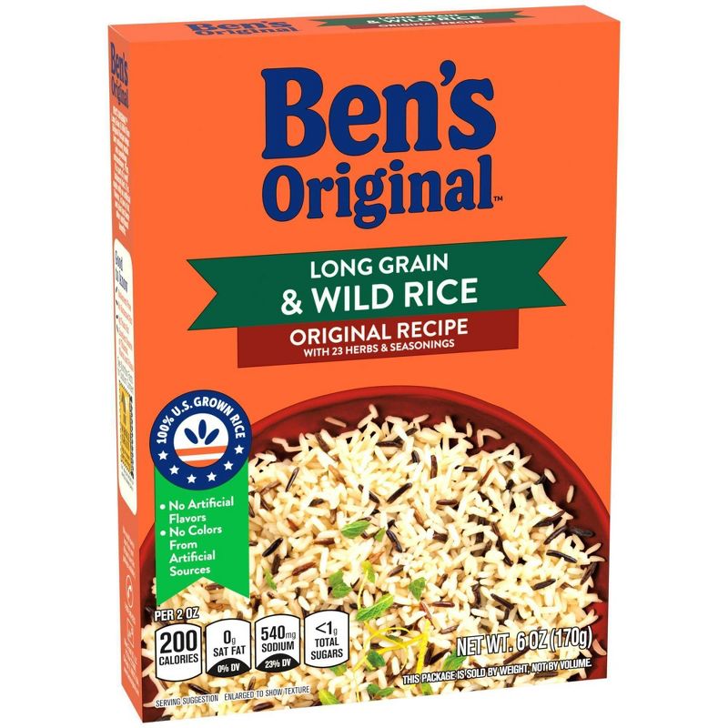 Ben&#39;s Original Seasoned Long Grain &#38; Wild Rice - 6oz, 4 of 14