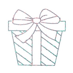 Celebrations LED Multi-Present Silhouette 15 in. Hanging Decor - 1 of 2