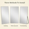 Dovelina Modern Metal Frame Rectangle Decorative Wall Mirror - 3 of 4