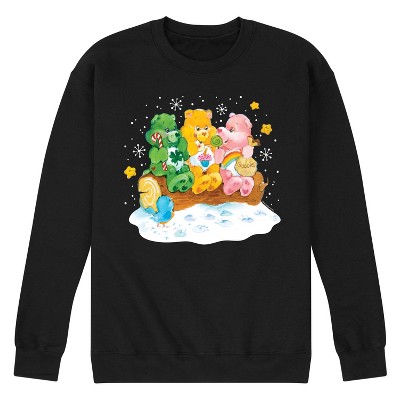Men's - Care Bears - Retro Winter Trio Graphic Fleece Sweatshirt