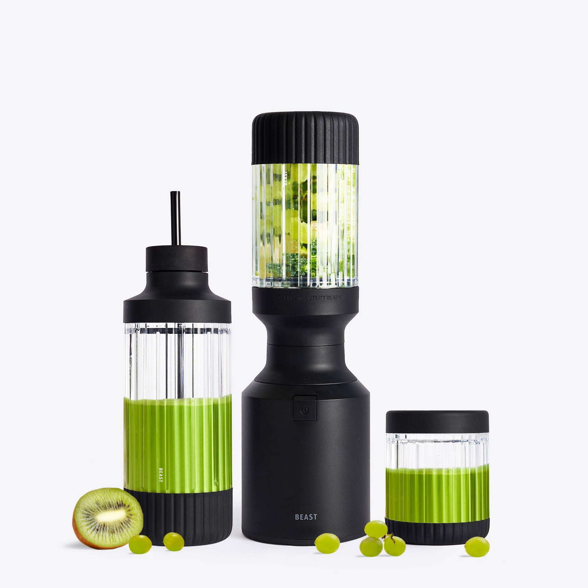 Beast Health Blender Mighty 850 Plus Premium Compact Personal Blender with 850W Motor - Carbon Black