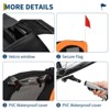 Dog Bike Trailer, 88LBS Dog Cart for Bicycle, Pet Cart Bicycle Carrier for Small and Medium Pets,Easy Folding Cart Frame, Quick Release Wheel - 2 of 4