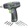 Genesis™ 8-Volt Li-Ion 2-Speed Cordless Screwdriver in Gray - 4 of 4