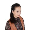 Alilang Adjustable Handmade Braided Wig Headband with Fishbone Braid for Women - 2 of 4