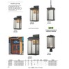 Elk Home Newcastle 1 - Light Wall Light in  Textured Matte Black - 3 of 3