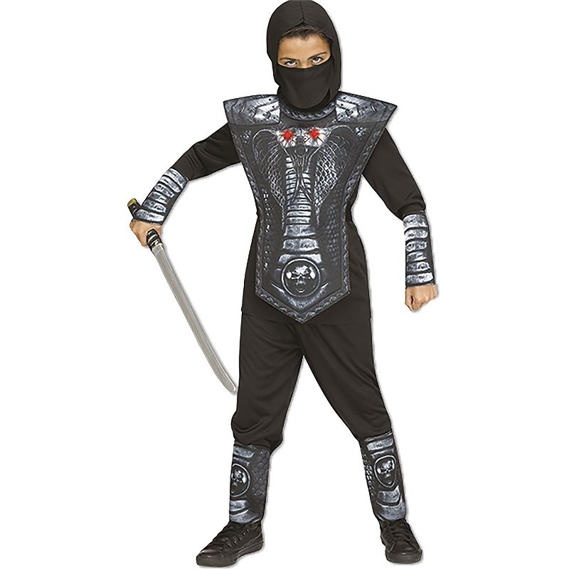 Fun World Boys' Cobra Ninja Costume, 1 of 3