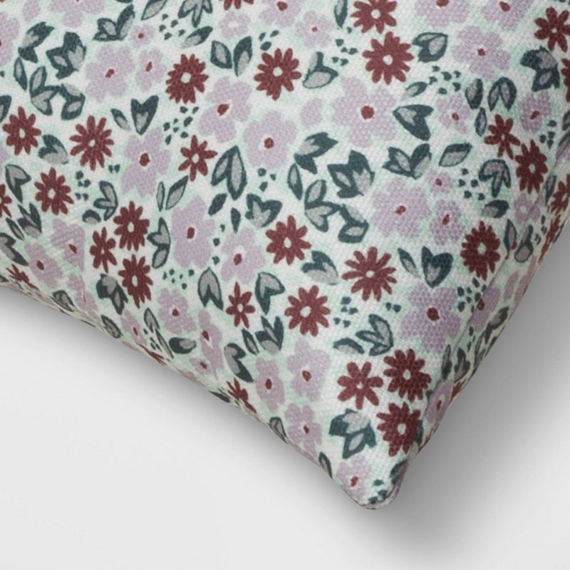 Ditsy Floral Lumbar Throw Pillow - Room Essentials&#8482;, 4 of 7
