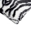 Luxe Belton Faux Fur Pillow | 2-Pack | 12"x20" - 2 of 4