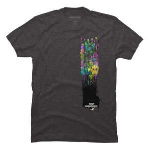 Men's Design By Humans My piano By Sebasebi T-Shirt - 1 of 4