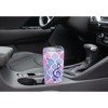 Elanze Designs Mermaid Scales Music Notes Wrap-Around Design 20 Ounce Stainless Steel On-The-Go Coffee Mug, Thermal Travel Tumbler with Leak Resistant - 3 of 4