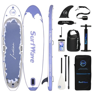VYNXARIA Inflatable Stand Up Paddle Board 11'*34"*6" With Accessories,Blue