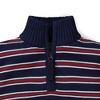 Hope & Henry Boys'  Half Zip Pullover Sweater with Elbow Patches, Infant - 3 of 4
