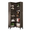 MAYEERTY 6-Tier Corner Bookcase, 71 inch L-Shaped Etagere Bookshelf - 4 of 4