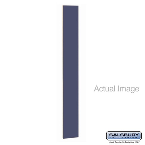 Salsbury Industries Vertical Front Filler Color: Blue, Size: 72" H x 9" W x 0.75" D - image 1 of 3