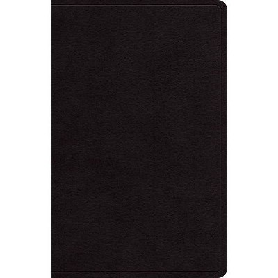 Large Print Personal Size Bible-ESV - (Leather Bound)