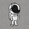 Dalix Astronaut Embroidered Short Soft Fleece Relaxed Drawstring Fit Lounge Mens - 2 of 4