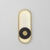 ET2 Lighting Gravity 1 - Light Wall Light in  Black/Gold - 4 of 4