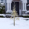 5ft Alpine Festive Golden Artificial Christmas Tree: UL Certified, Indoor/Outdoor, 360 LEDs - 3 of 4